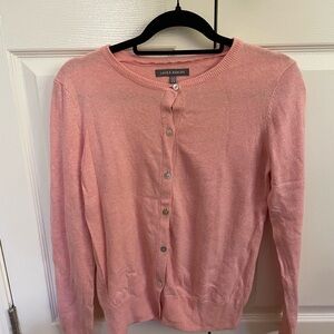 Laura Ashley Soft Pink Cardigan Sweater